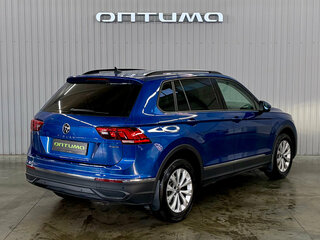 2021 Volkswagen Tiguan II Рестайлинг, синий, 2797000 рублей, вид 5