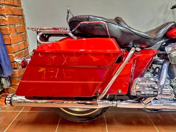 1991 Harley-Davidson Electra Glide, красный, 1200000 рублей - вид 18