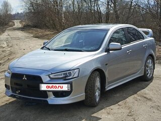 2008 Mitsubishi Lancer X, серебристый, 770000 рублей, вид 1