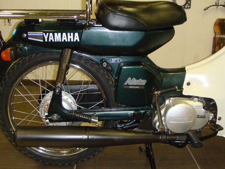 1996 Yamaha QB 50, зелёный, 360000 рублей, вид 4