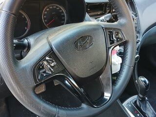 2016 Hyundai Solaris I Рестайлинг, белый, 650000 рублей, вид 5