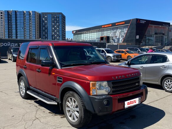 2008 Land Rover Discovery III, красный, 1250000 рублей