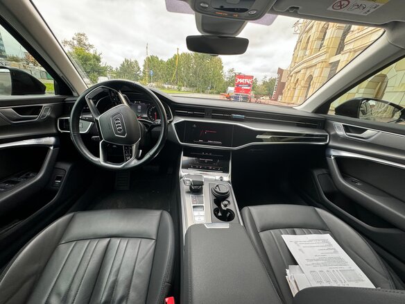 2020 Audi A6 45 TFSI V (C8), чёрный, 4000000 рублей - вид 7