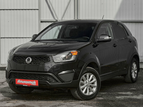 2013 SsangYong Actyon II Рестайлинг, чёрный, 820000 рублей