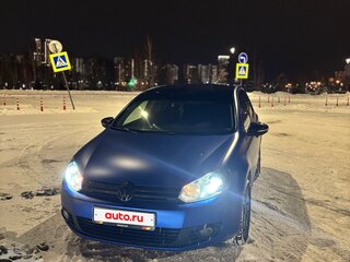 2009 Volkswagen Golf VI, синий, 550000 рублей, вид 4