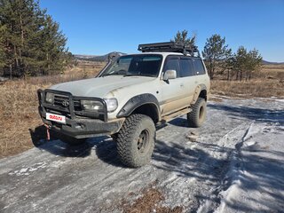 1992 Toyota Land Cruiser 80 Series, серый, 1800000 рублей, вид 1