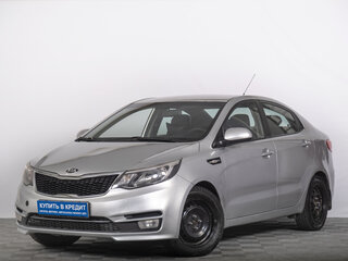 2016 Kia Rio III Рестайлинг, серебристый, 699000 рублей, вид 2