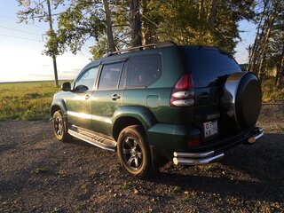 2006 Toyota Land Cruiser Prado 5-speed 120 Series, зелёный, 1890000 рублей, вид 4