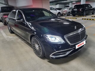 2019 Mercedes-Benz S-Класс 450 Long VI (W222, C217) Рестайлинг, чёрный, 8000000 рублей, вид 4