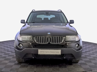 2009 BMW X3 25i I (E83) Рестайлинг, чёрный, 1480000 рублей, вид 2