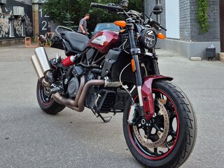 2022 Indian FTR 1200, пурпурный, 1225000 рублей, вид 2
