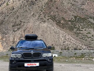 2004 BMW X5 3.0d I (E53) Рестайлинг, чёрный, 1200000 рублей, вид 2