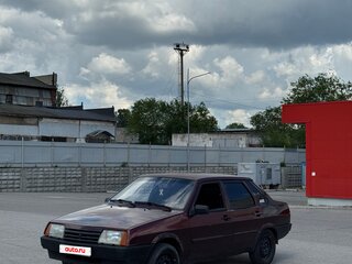 1996 Lada (ВАЗ) 21099, красный, 105000 рублей, вид 1