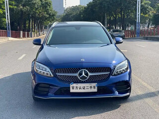 2021 Mercedes-Benz C-Класс 180 IV (W205) Рестайлинг, синий, 2378000 рублей, вид 2