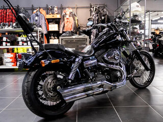 2014 Harley-Davidson Dyna Wide Glide, чёрный, 1100000 рублей, вид 3