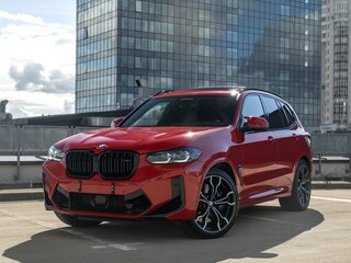 2021 BMW X3 M Competition I (F97) Рестайлинг, красный, 5000000 рублей, вид 2
