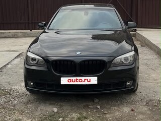 2011 BMW 7 серии Long 740Li V (F01/F02/F04), чёрный, 1650000 рублей, вид 4