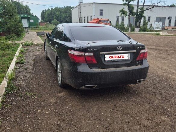 2008 Lexus LS Long 460 L IV, чёрный, 1700000 рублей - вид 7