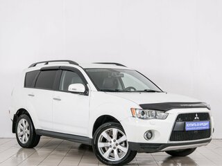 2010 Mitsubishi Outlander II Рестайлинг, белый, 1269000 рублей, вид 1