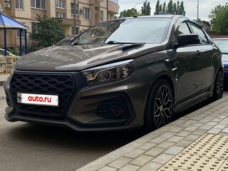2016 Lada (ВАЗ) Vesta I, серый, 1150000 рублей, вид 4
