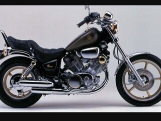 1988 Yamaha XV750 Virago, коричневый, 275000 рублей, вид 1