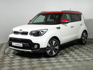 2018 Kia Soul II Рестайлинг, белый, 1499700 рублей, вид 1