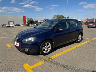 2008 Volkswagen Golf VI, синий, 649000 рублей, вид 1