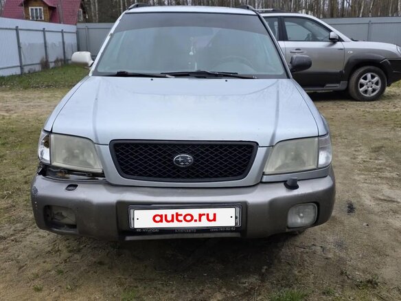 2001 Subaru Forester I Рестайлинг, серебристый
