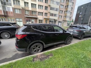 2012 Hyundai Santa Fe III, чёрный, 1900000 рублей, вид 4