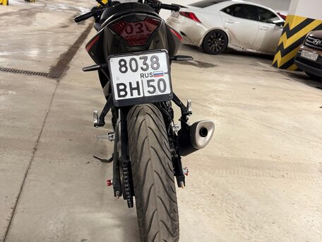 2017 Yamaha YZF-R3, чёрный, 550000 рублей, вид 5