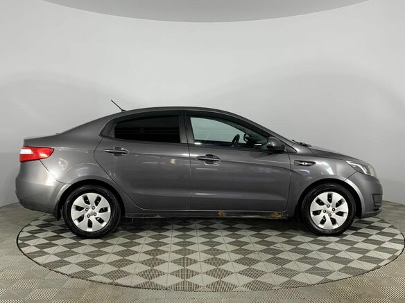 2014 Kia Rio III, серый - вид 3