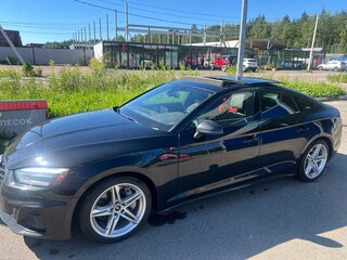 2022 Audi A5 Sportback 45 TFSI II (F5) Рестайлинг, чёрный, 3800000 рублей, вид 5