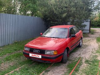 1989 Audi 80 IV (B3), красный, 200000 рублей, вид 5