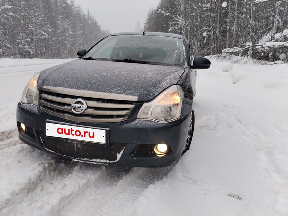 2013 Nissan Almera III (G15), серый, 640000 рублей - вид 1