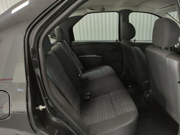 2011 Renault Logan I Рестайлинг, чёрный - вид 9
