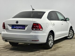 2017 Volkswagen Polo V Рестайлинг, белый, 1250000 рублей, вид 5