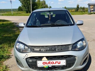 2013 Lada (ВАЗ) Kalina II, серебристый, 410000 рублей, вид 1