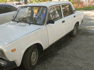 2005 Lada (ВАЗ) 2107, белый, 130000 рублей, вид 1