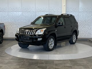 2008 Toyota Land Cruiser Prado 5-speed 120 Series Рестайлинг, чёрный, 1300000 рублей, вид 3