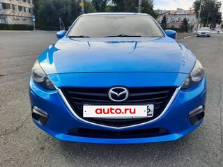 2015 Mazda 3 III (BM), синий, 1350000 рублей, вид 1