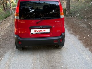 2000 Hyundai Atos, красный, 240000 рублей, вид 3