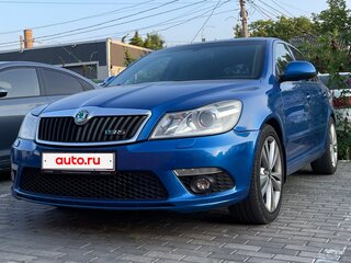 2011 Skoda Octavia RS II Рестайлинг, синий, 1250000 рублей, вид 2