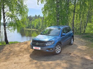 2012 Volkswagen Tiguan I Рестайлинг, голубой, 1500000 рублей, вид 1