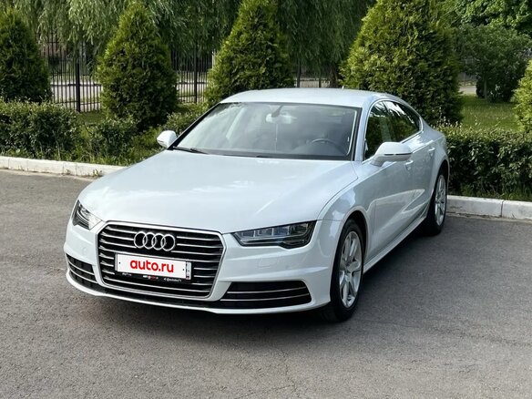2014 Audi A7 I (4G) Рестайлинг, белый, 2340000 рублей - вид 5