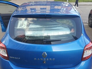 2014 Renault Sandero II, синий, 670000 рублей, вид 4