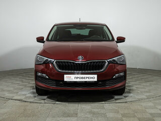 2021 Skoda Rapid II, красный, 1575000 рублей, вид 2