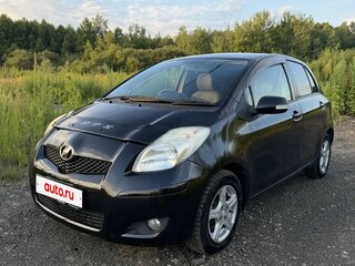 2009 Toyota Vitz II (XP90), чёрный, 530000 рублей, вид 3