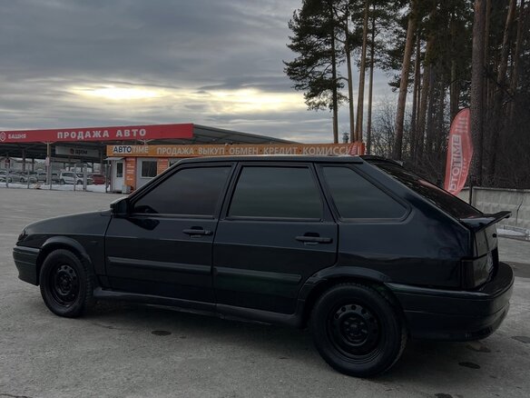2012 Lada (ВАЗ) 2114, синий, 330000 рублей - вид 4