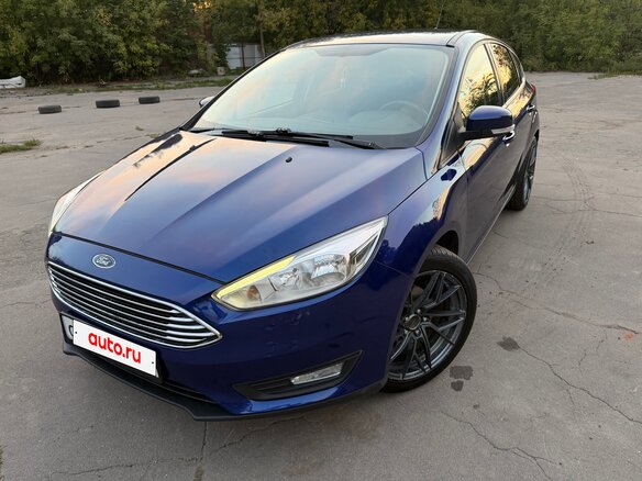 2018 Ford Focus III Рестайлинг, синий, 1250000 рублей - вид 1