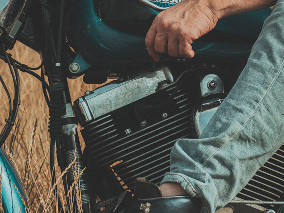 2011 Harley-Davidson Heritage, голубой, 1150000 рублей - вид 23